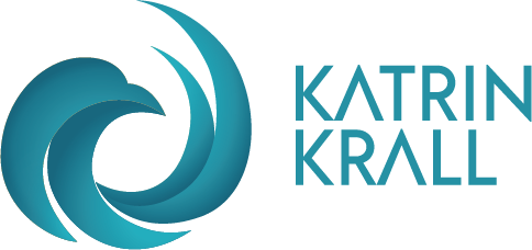 Katrin Krall Logo Blau